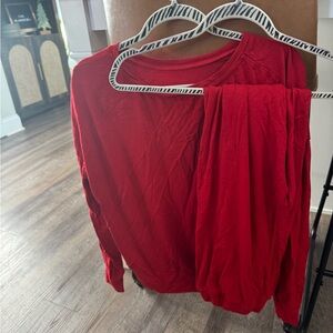 Soma Scarlet Red Pajama Set